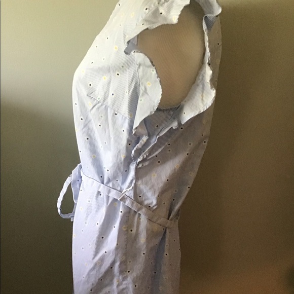 Old Navy floral/pin-striped dress - Picture 4 of 11